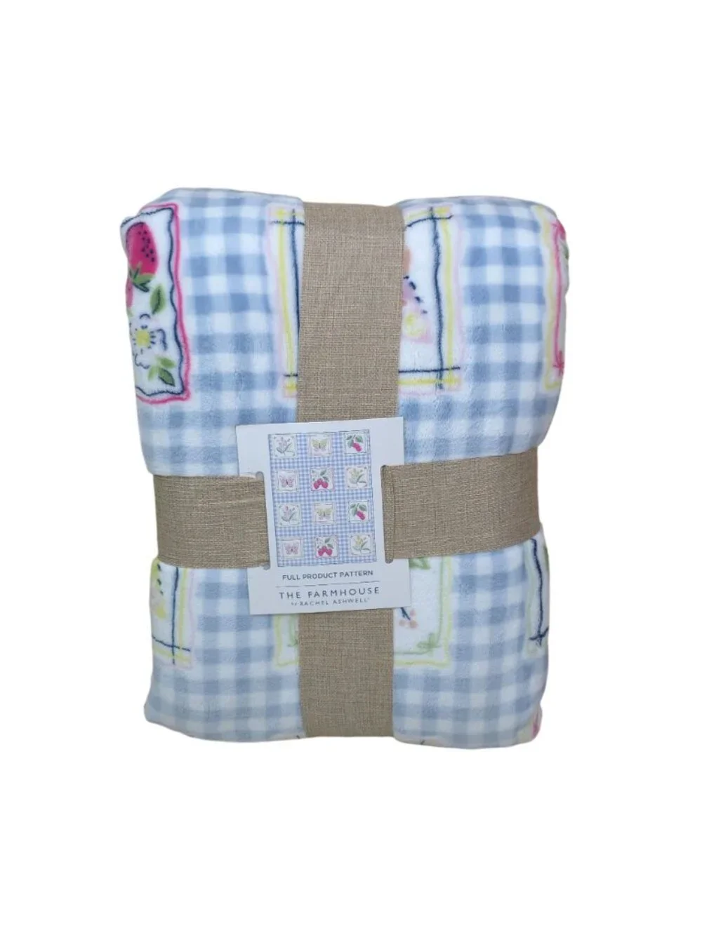 The Farmhouse By Rachel Ashwell Full/Queen Soft Plush Blanket 90